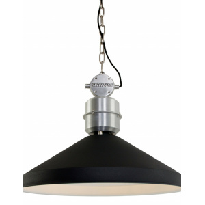 hanglamp-anne-light-and-home-zappa-mat-zwart-en-metalen-delen-en-binnenzijde-wit-7700zw